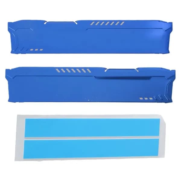Радиатор для памяти DDR2 DDR3 DDR4, СИНИЙ