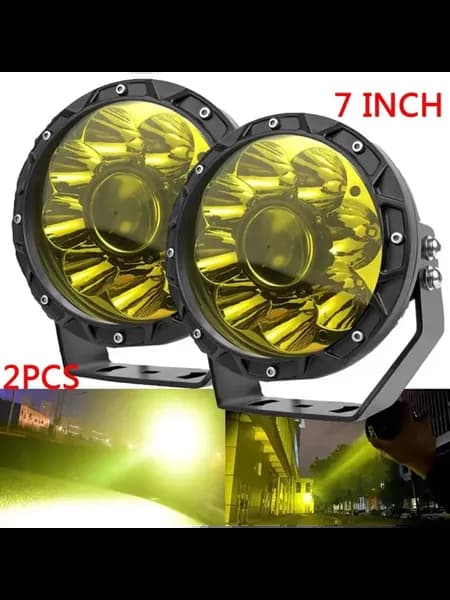 5-дюймовая желтая LED фара для