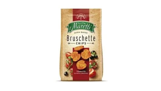 Ломтики хлебные Maretti со вкусом томатов оливок и орегано 70 г