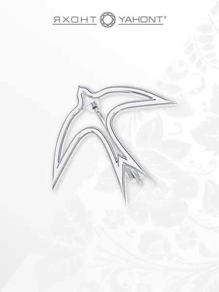 Брошь из серебра ЯХОНТ Золотой Арт. 2720994