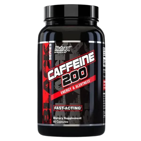 Спортивный энергетик Нутрекс Кофеин 200 60 капсул / NUTREX Caffeine 200