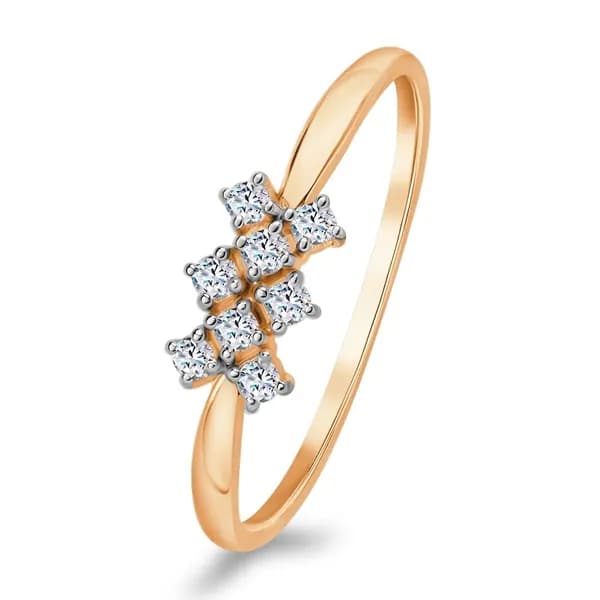 Кольцо золотое женское с фианитами 375 пробы 585GOLD