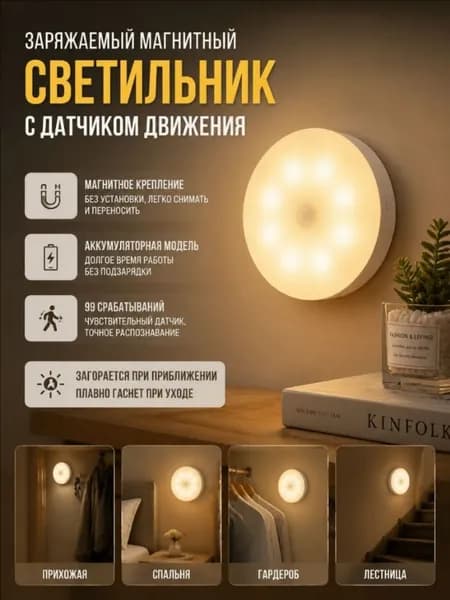Настенный светильник, 6 Вт