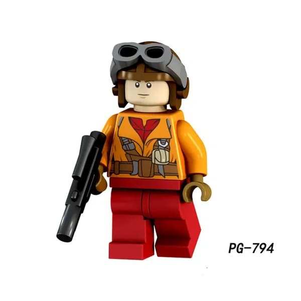 Минифигурка Пилот повстанцев из Звездных войн совместимая с лего PG794