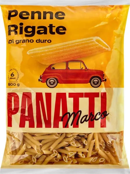 Макароны MARCO PANATTI Перья группа А высший сорт, 800г