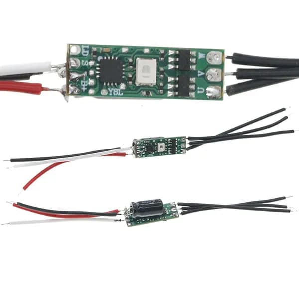 (A C B D) 1S DC 3V-6V 3.7V 3.5A Mini BLDC Бесщеточный Двигатель Плата Драйвера Зеленая