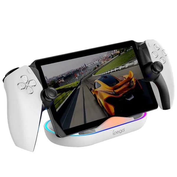 Зарядная станция для PlayStation Portal с RGB-подсветкой и индикатором состояния зарядки
