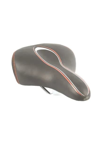 Седло велосипедное VELO VL-6217 комфортное, 267х200мм.