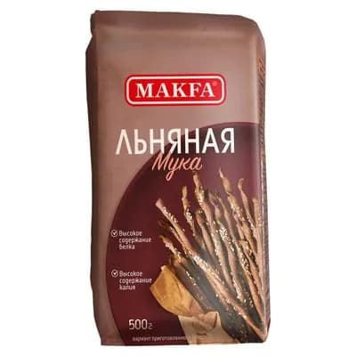 Мука Макфа льняная, 500г