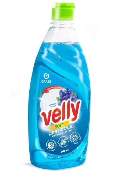 Средство для мытья посуды Grass "Velly" Soft нежные ручки 500 мл