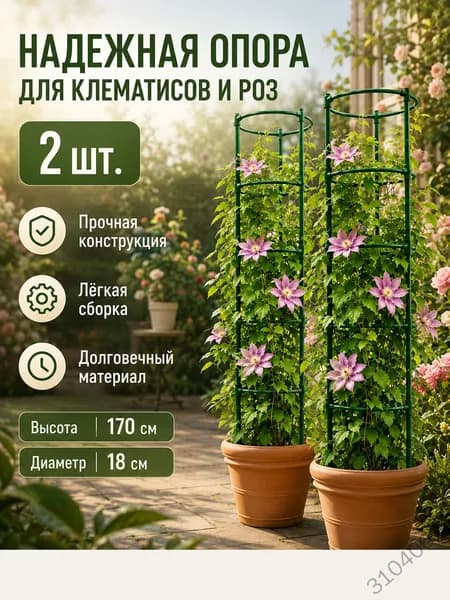 Подставка для цветов,33.99 см х 18 см х 170 см