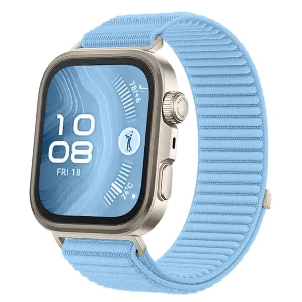 Нейлоновый ремешок, мягкий и удобный, подходит для Huawei Watch Fit3/Fit4/Fit4 Pro. Плетение с горным узором, легкий и удобный в носке. Спортивный ремешок.