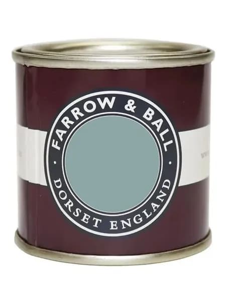 Краска для мебели и декора ультраматовая, меловая краска Farrow & Ball Estate Emulsion цвет 82 Dix Blue, 100 мл