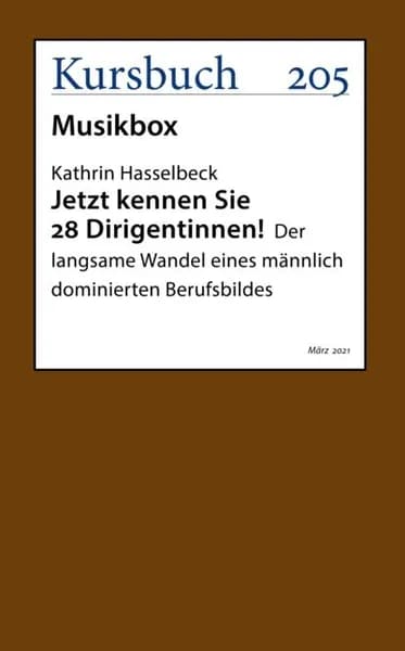Jetzt kennen Sie 28 Dirigentinnen! | Hasselbeck Kathrin | Электронная книга