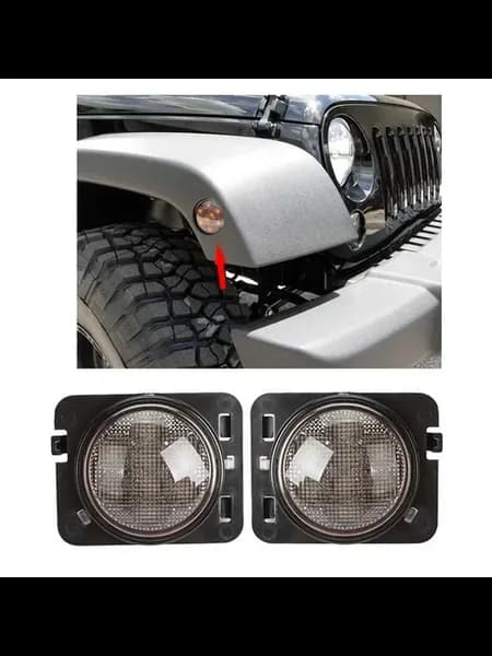 Светодиодные поворотники босветильник фонари для Jeep Wrangl