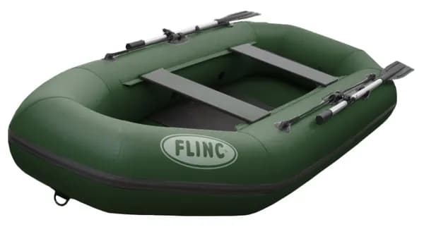 Надувная лодка FLINC F280L (зеленый)