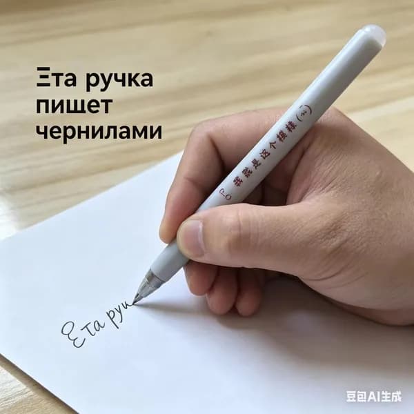 Ручка Шариковая, толщина линии: 0.5 мм, цвет: Черный, 1 шт.
