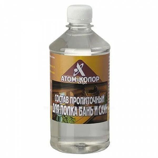 Состав пропиточный для полка бань и саун 0,5 л