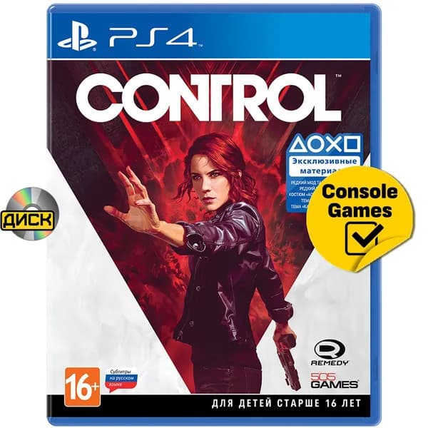 Игра PS4 Control (PlayStation 4, Русские субтитры)