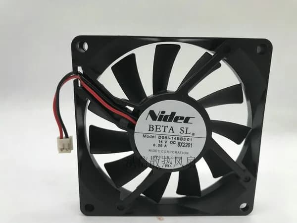 NIDEC D08I-14BS3 14V вентилятор охлаждения