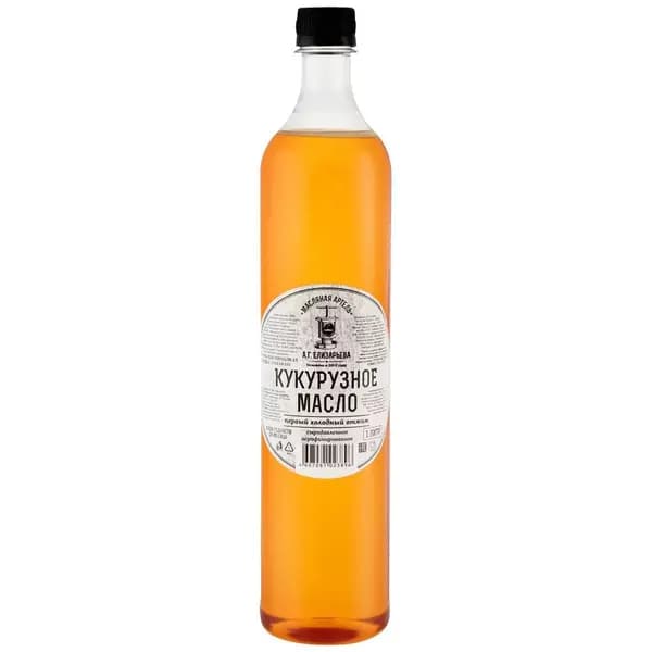 Масло кукурузное "Масляная Артель", 0,75 л ПЭТ
