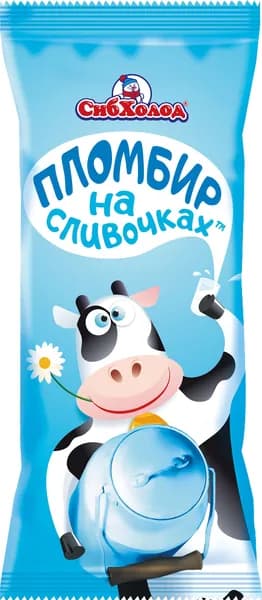 Эскимо ванильный на сливочках 70 г, Сибхолод