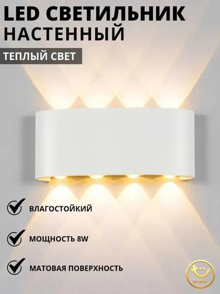 Настенный светильник, LED