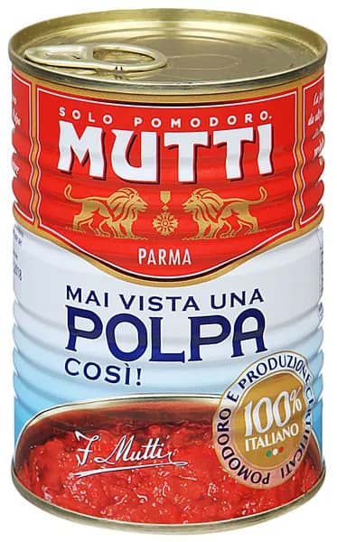 Помидоры Mutti пастеризованные 400 г