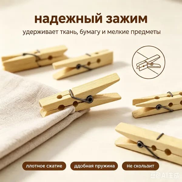 Прищепки для белья 2 шт.