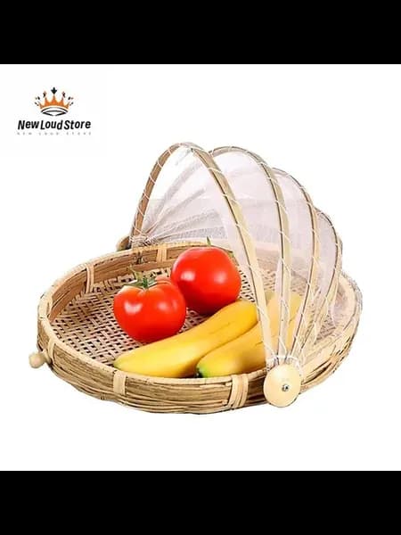 Корзина для пикника на 4 персоны бамбук Круглый Круглый