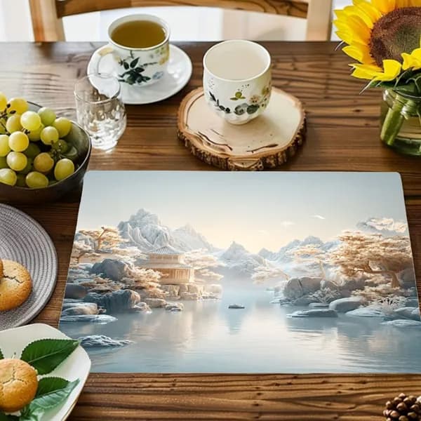 Салфетка сервировочная Искусственные материалы 32x42см, 1шт.