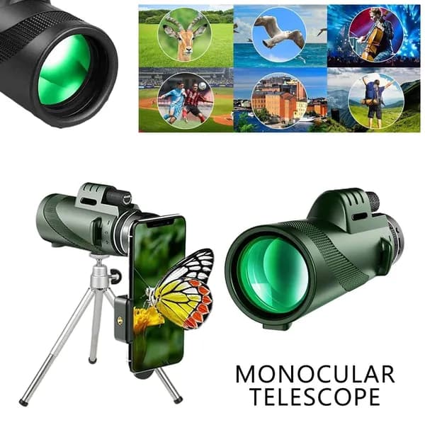 Телескоп Монокуляр 50X60 Hd Для Телефона Штатив Зум De
