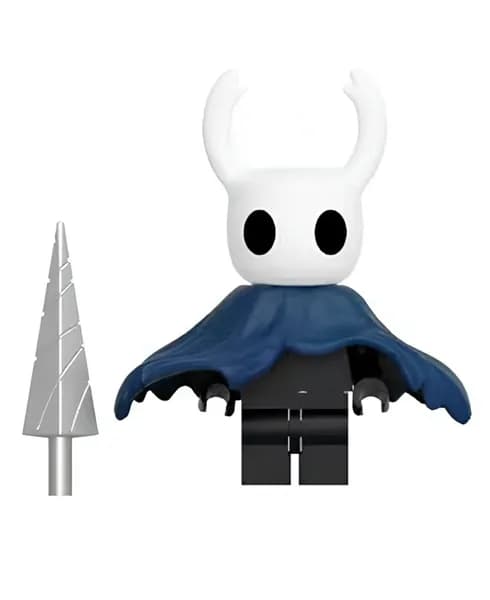 Минифигурка Полый рыцарь / Hollow knight совместима с конструкторами лего (4.5см, пакет) RT118
