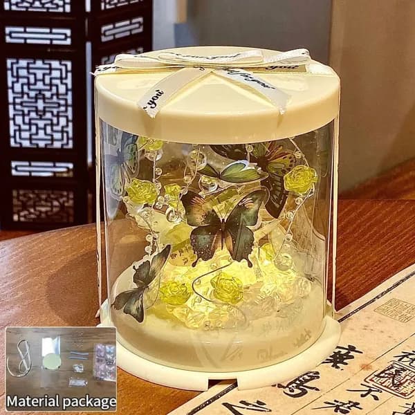 Ночник-бабочка своими руками