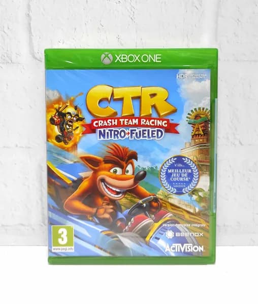 Crash Team Racing Nitro Fueled Английский язык Видеоигра на диске Xbox One / Series