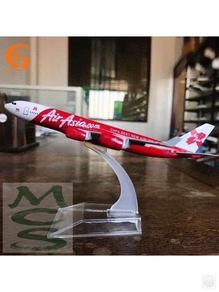 Металлическая Модель Самолета Аэробус 340, Airaisa Азиатские Авиалинии A340