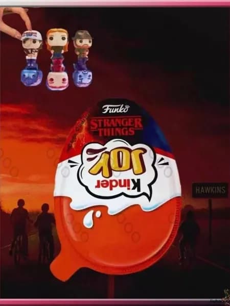 Kinder Joy Stranger Things Киндер Джой Очень Странные Дела(1 шт)