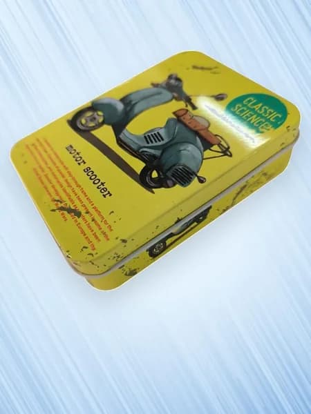 Мини-жестяная коробка для хранения, 5