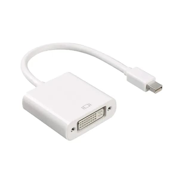 Адаптер Active Mini DisplayPort DVI, Dual Link, Питание Через USB, Разрешение До 2560x1600, Совместимый, Белый