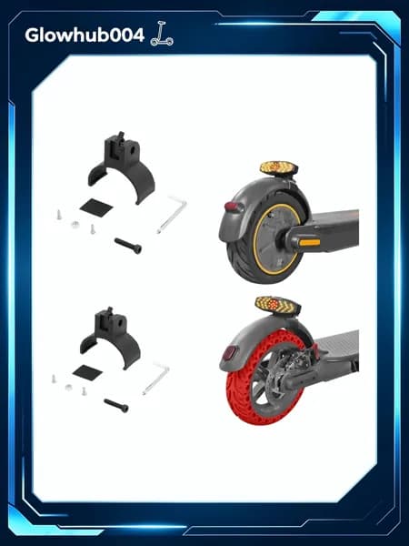 Для Xiaomi M365/PRO и Ninebot MAX, ABS, кронштейн задний, 11*11*4см, 50г, легкий дизайн