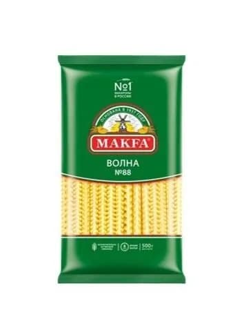 Макароны Широкая волна MAKFА, 500г