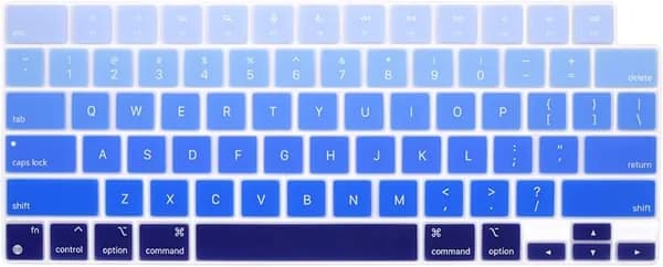 Чехол для клавиатуры MacBook Air 15 и 13.6 дюймов, Mac Book Pro 14 и 16 , американский макет, английская версия моделей M4 M3 M2 M1