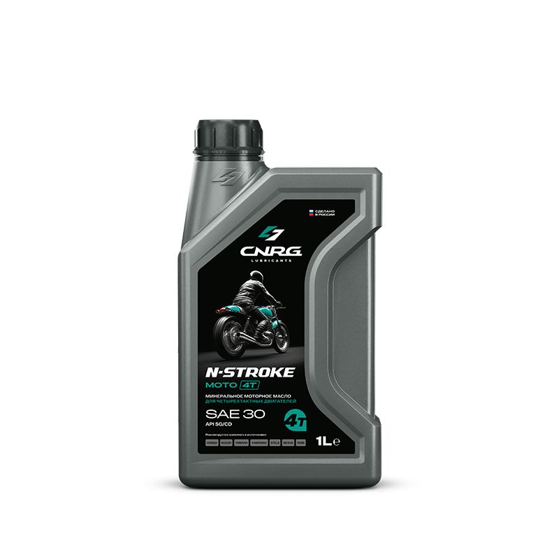 CNRG LUBRICANTS N-Stroke Moto 4T SAE 30 30 Масло моторное, Минеральное, 1 л