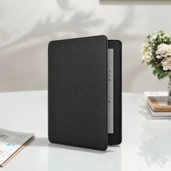 Чехол для Kindle Paperwhite 12-го поколения 2024 года и Colorsoft Signature Edition, черный, магнитный