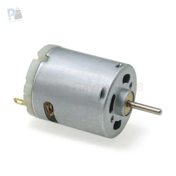 RS-385SA микро круглый двигатель DC 12-36V 8000-20000rpm высокоскоростная угольная щетка электродвигатель DIY тепловая пушка фен игрушка