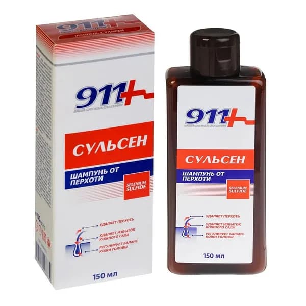 Шампунь сульсен от перхоти, 150 мл