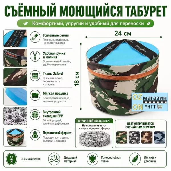 Садовый стул, Пенополиуретанх18х18 см, 1 шт