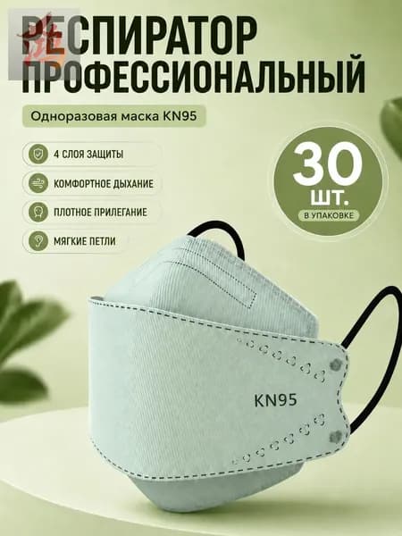 Респиратор профессиональный, FFP3, размер 8, 30 шт.