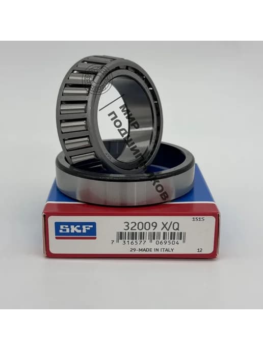 Подшипник SKF 32009X Q (2007109) (45х75х20) ступицы ГАЗ-2217