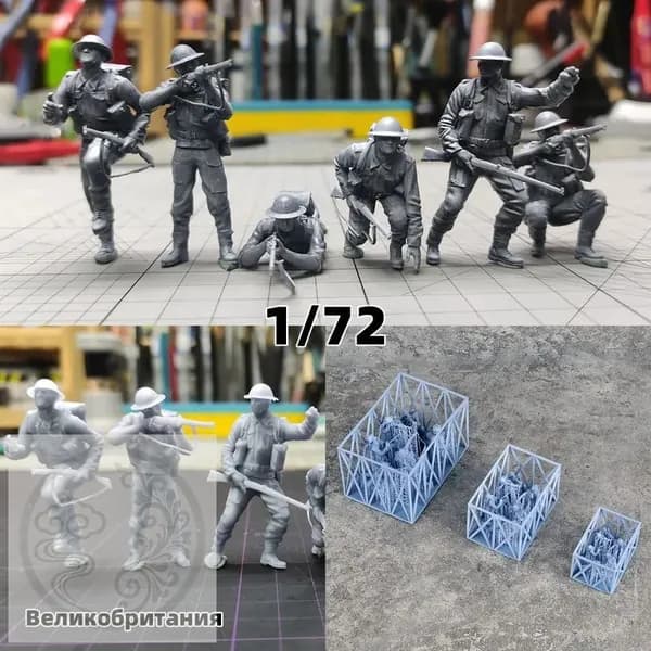 Cor 172 сборная модель солдат